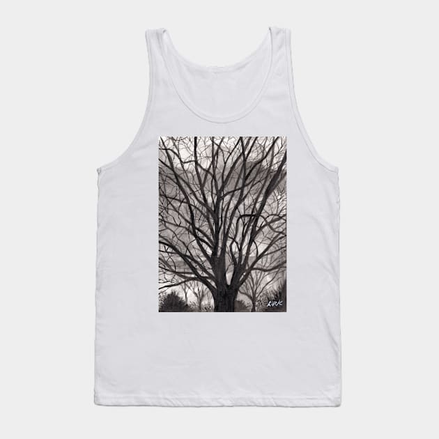 Evening Trees Tank Top by jerrykirk